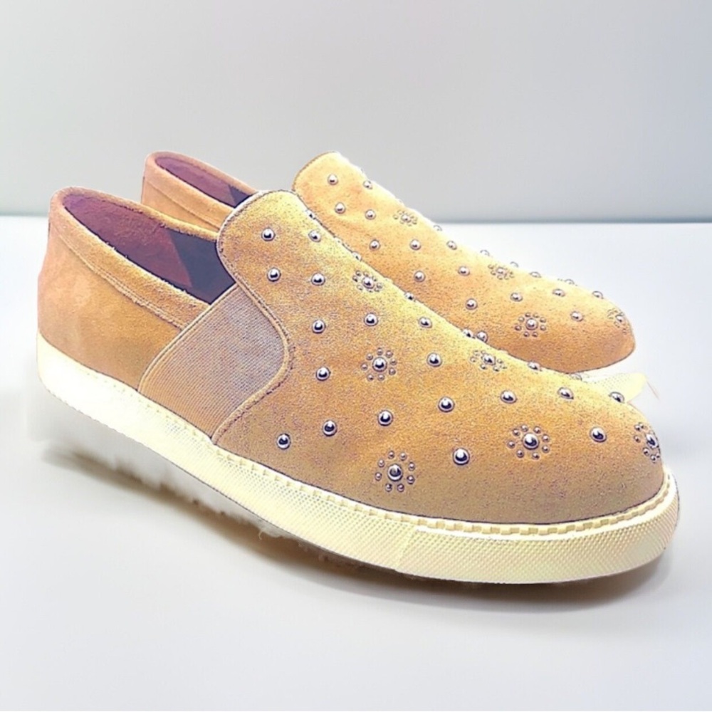 NWOT SEE BY CHLOE Suede Studded Slip-Ons